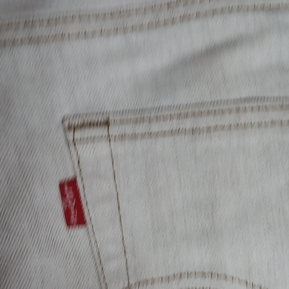Levi's 505 tan jeans size 32 30 - Picture 5 of 11